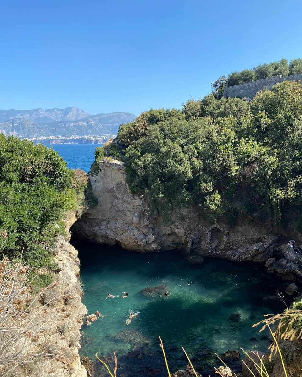 Sorrento, Baths of Queen Giovanna