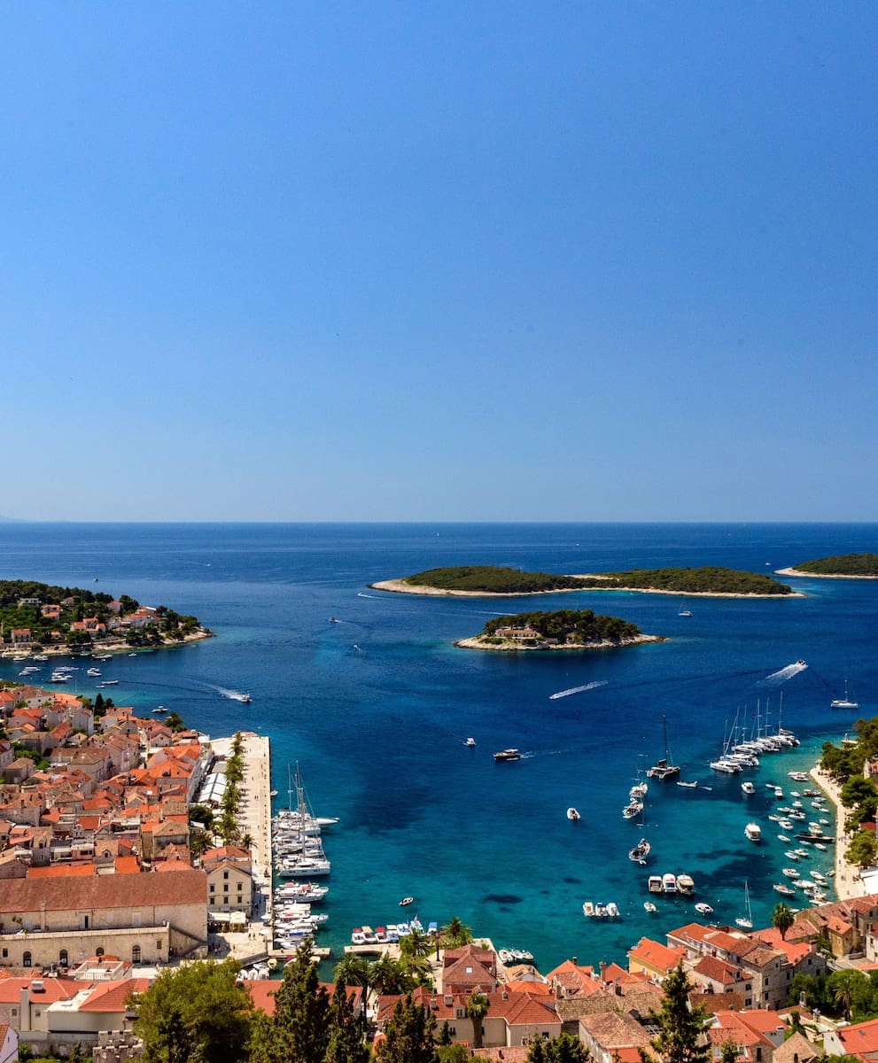 Spanjola Fortress, Panoramic view of Hvar