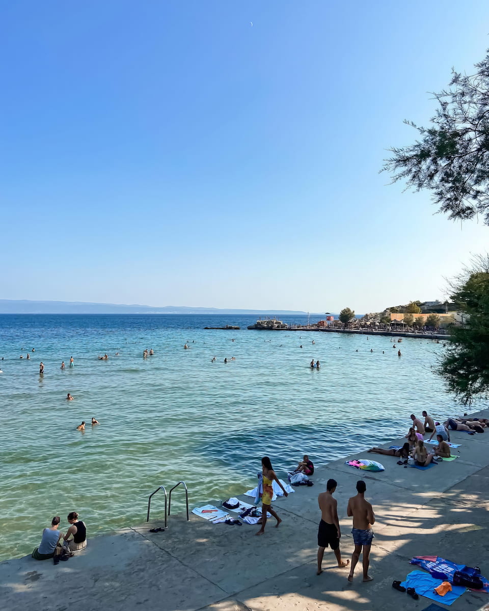 Split, Bačvice Beach