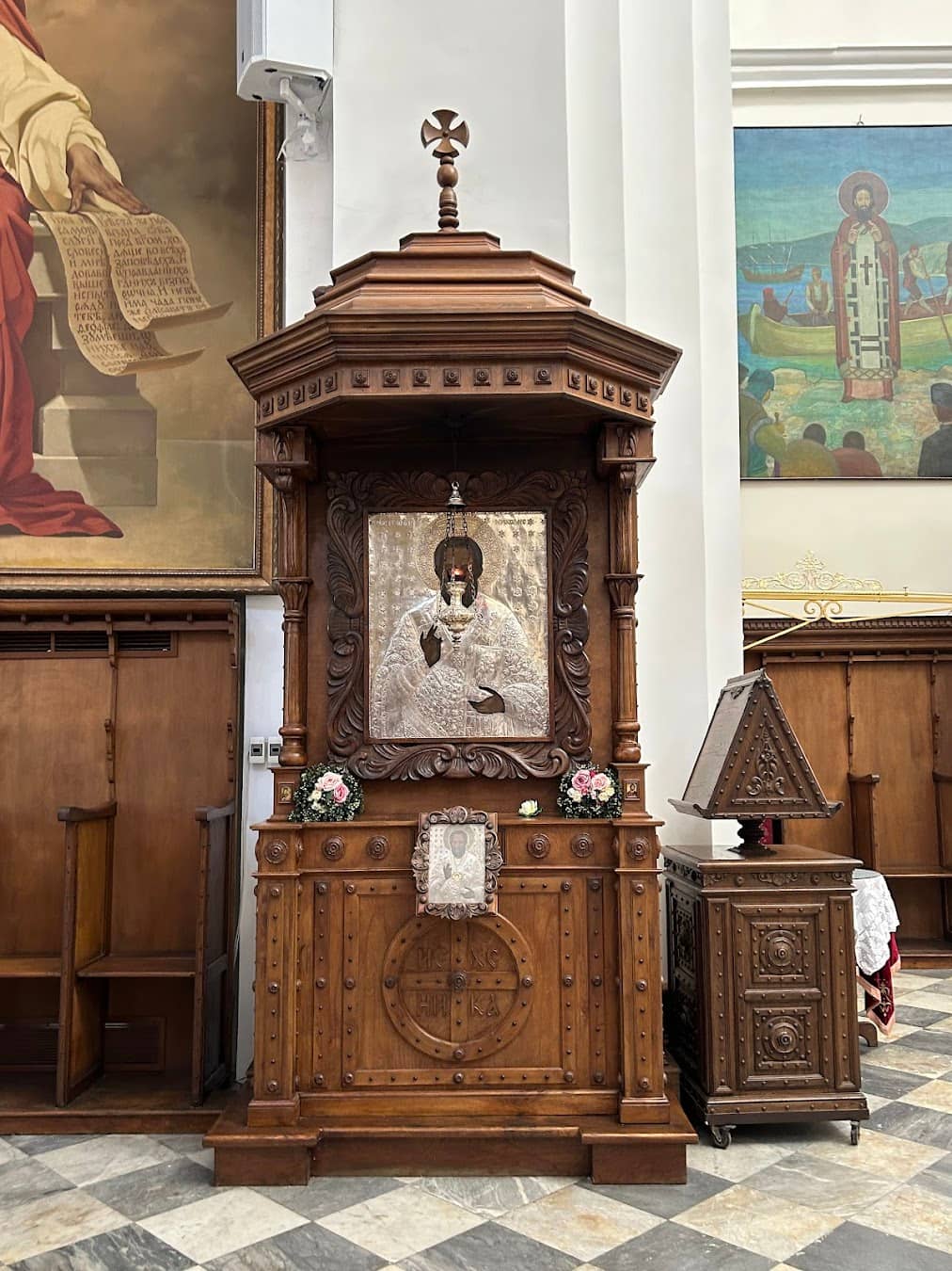 St Nicholas Church Inside, Montenegro