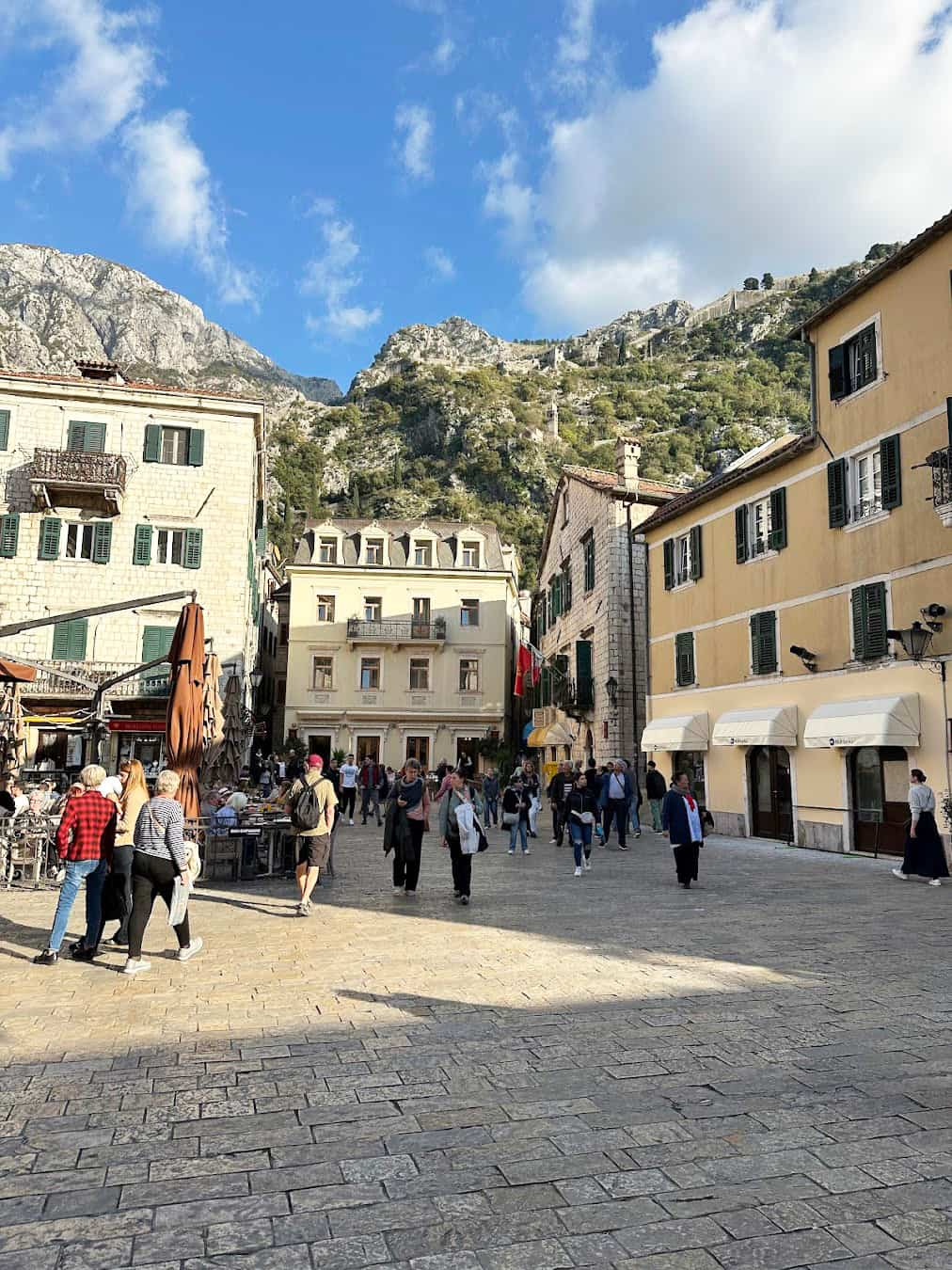 Streets Near Clock Tower, Montenegro