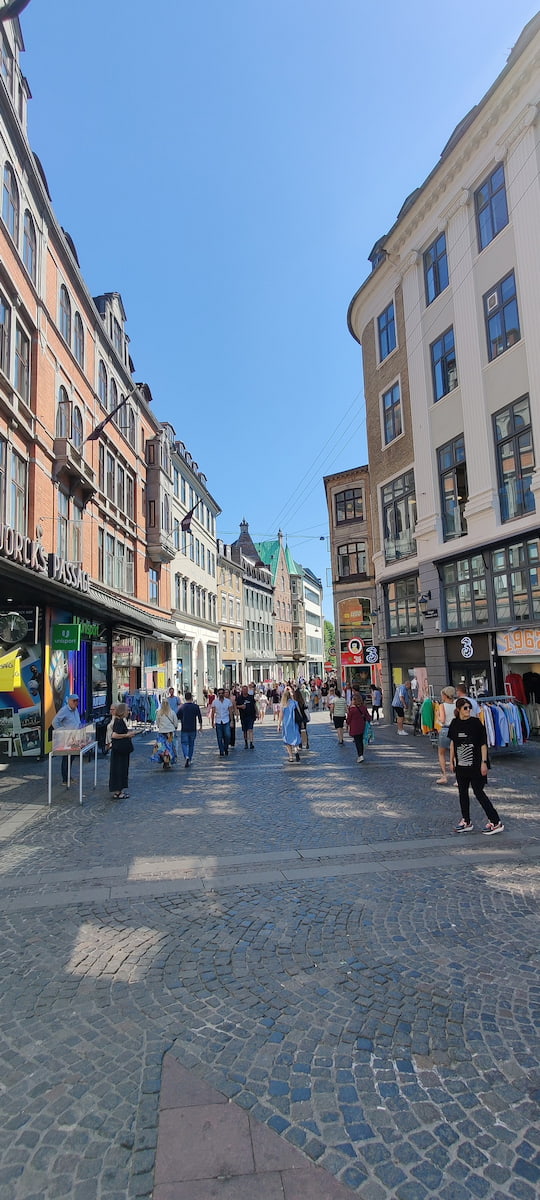 Strøget street Copenhagen