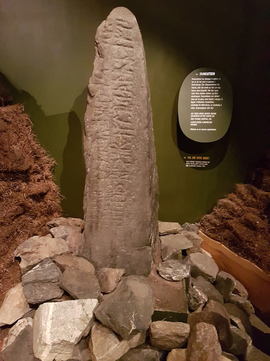 The Gimsøy stone, Arctic University Museum