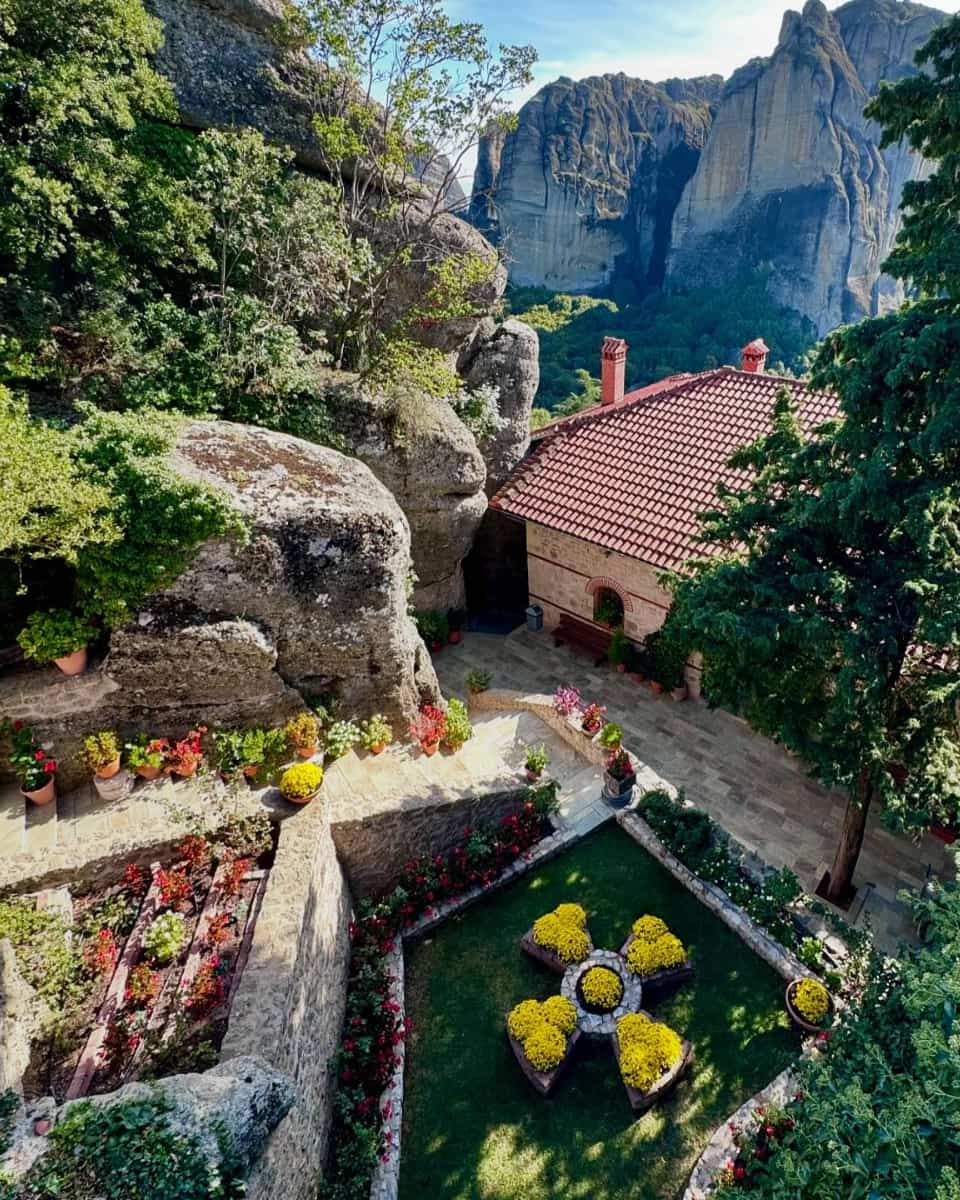 The Meteora complex, Greece