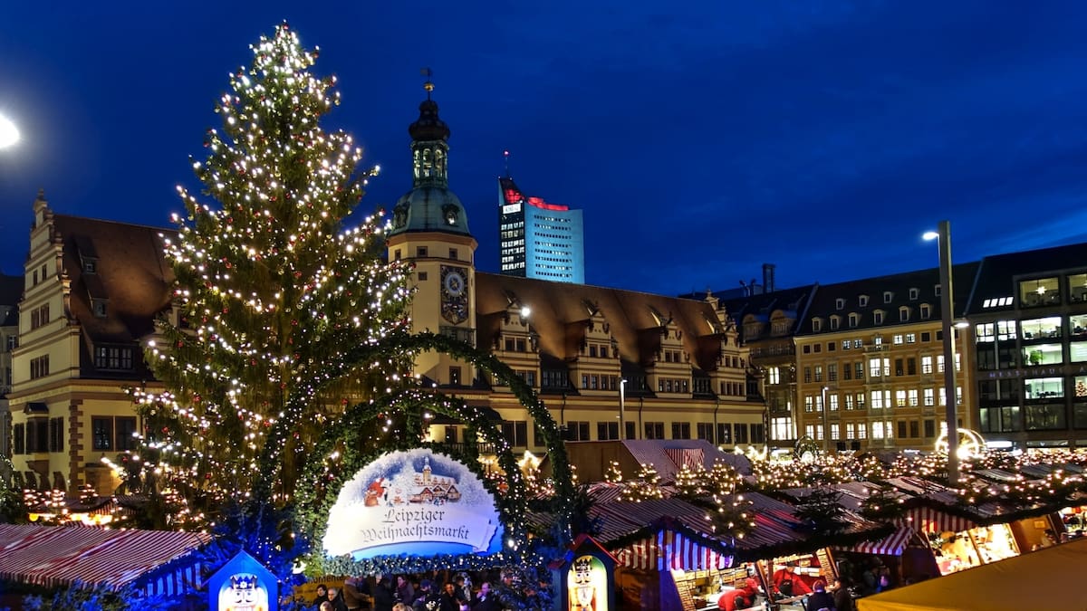 The Leipzig Christmas Market