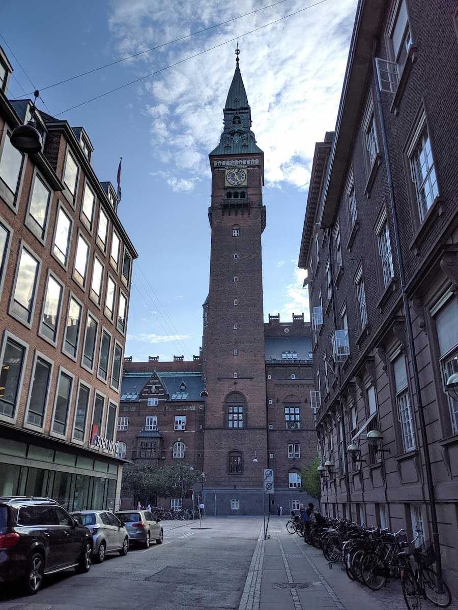 Tower City Hall Square Copenhagen