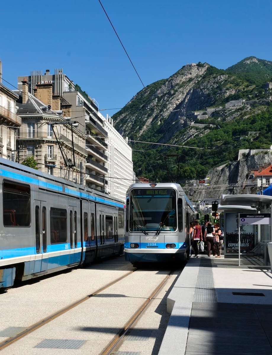 Tram system Grenoble