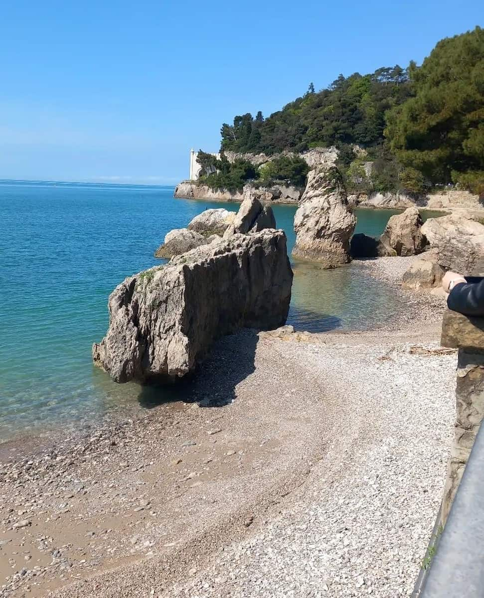 Trieste: Miramare Beach