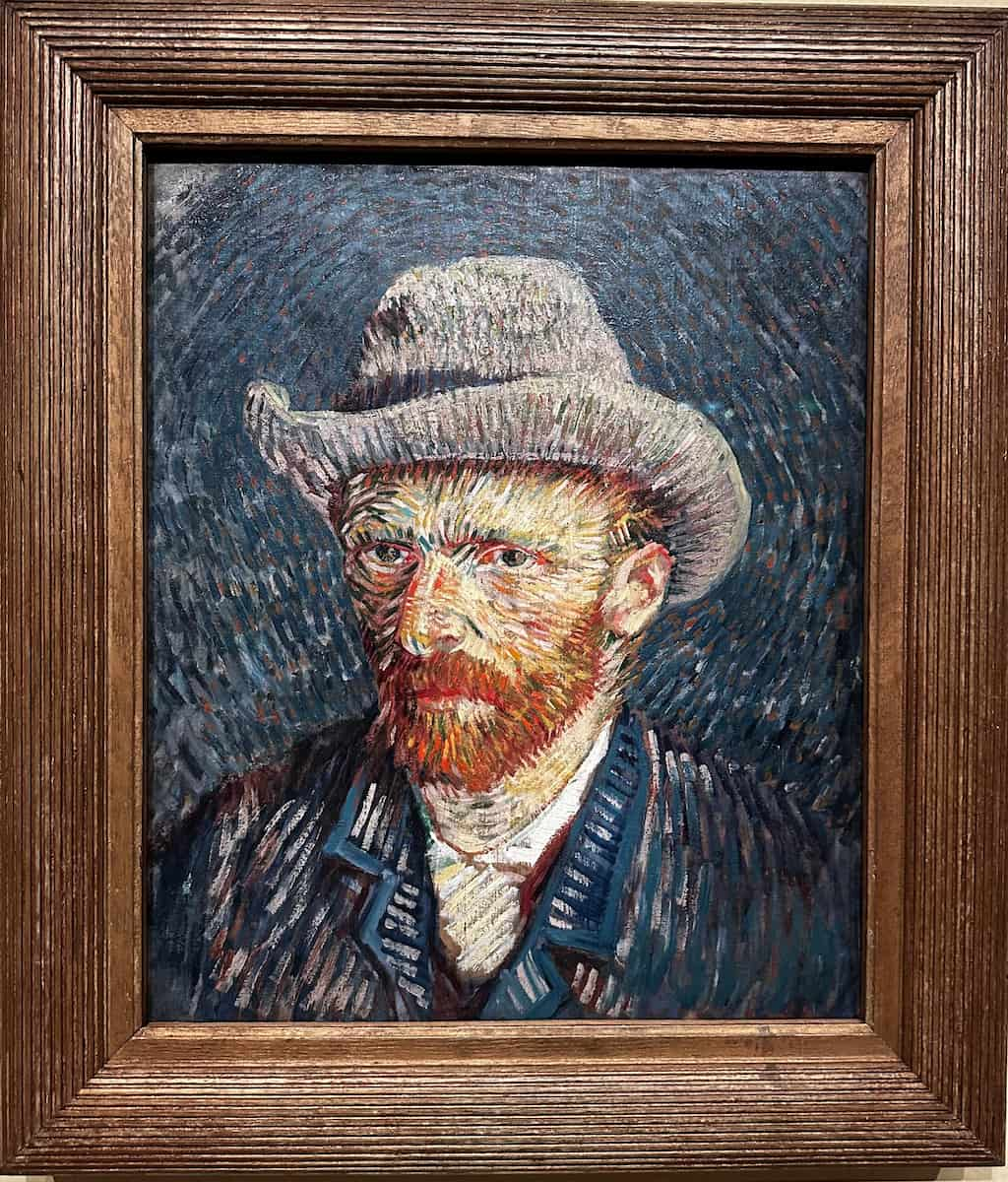 Self-portrait Van Gogh Museum