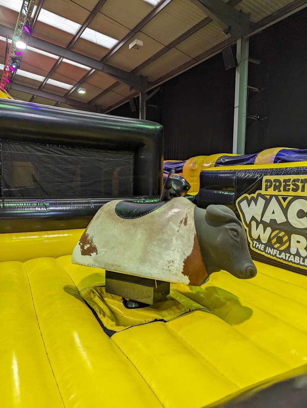 Wacky World Inflatable Park Bull Ride, Preston