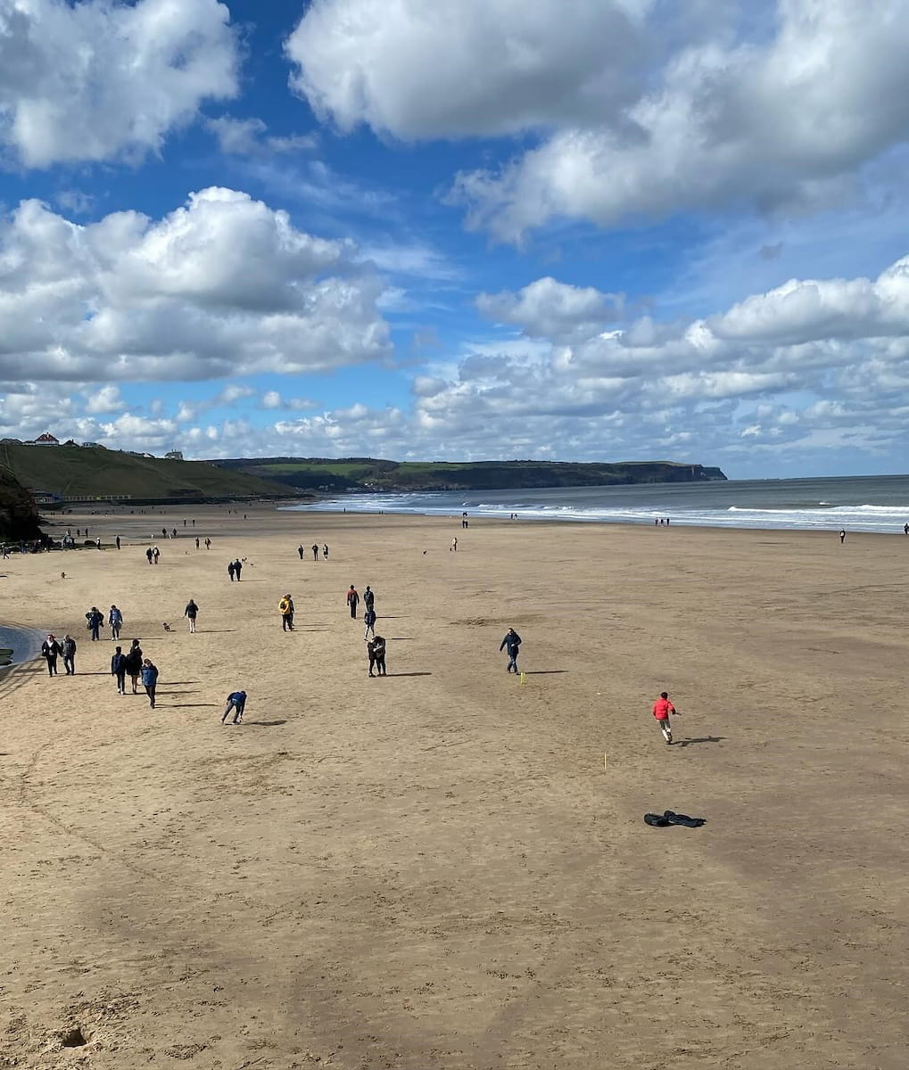 Whitby Sands Beach