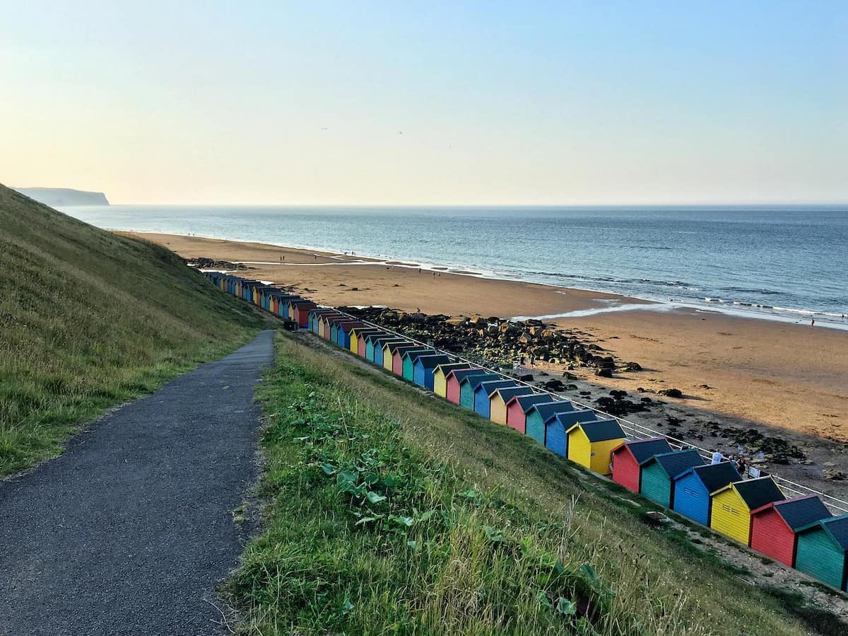 Whitby’s West Cliff Beach