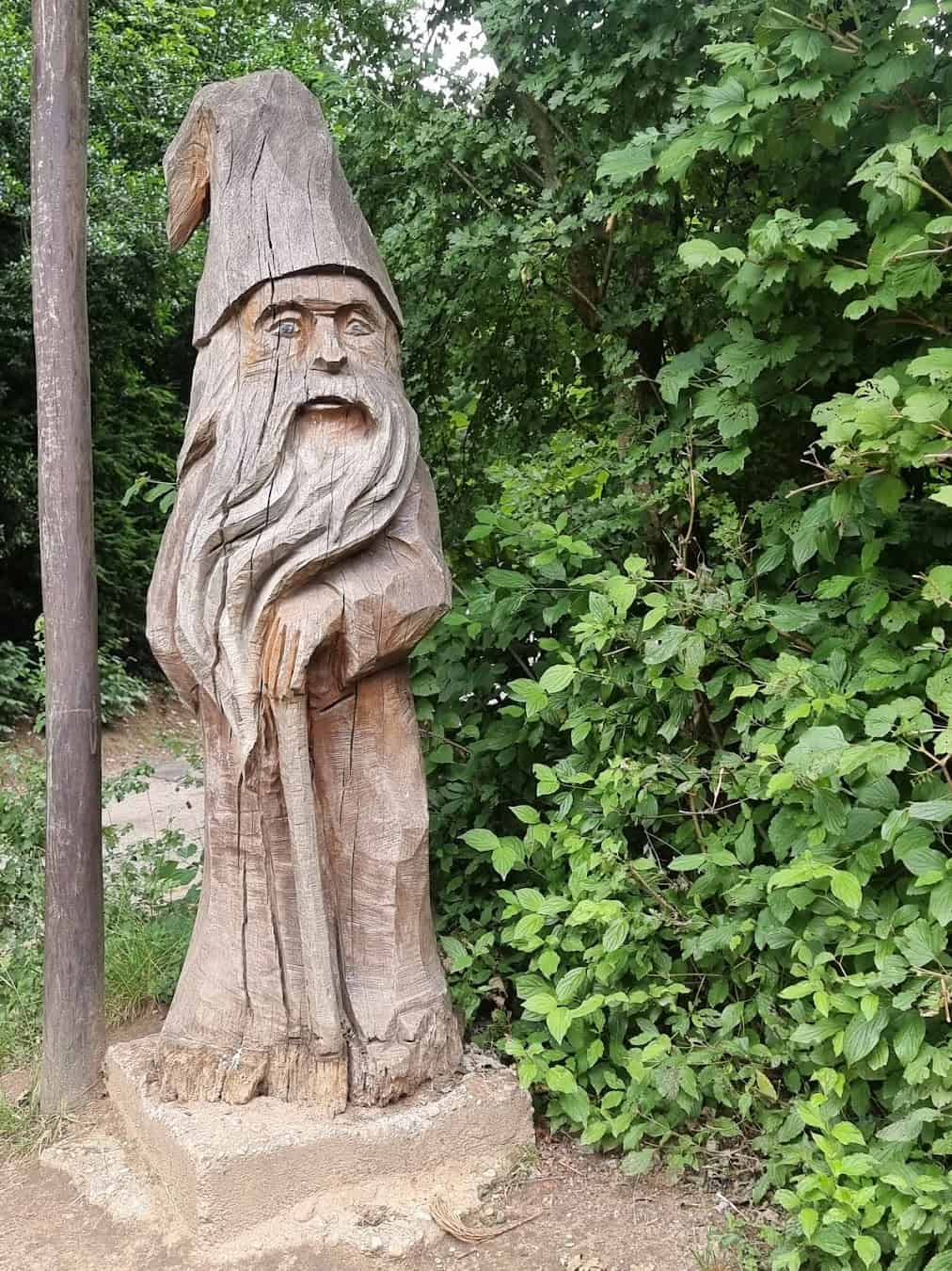 Wildpark Grafenberg Wooden Monument, Germany