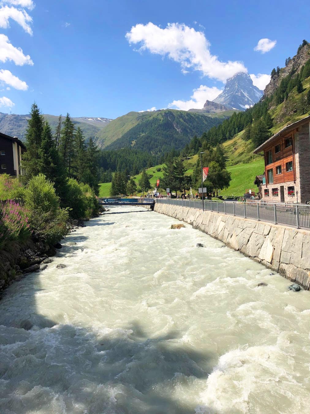 Zermatt River, Switzerland