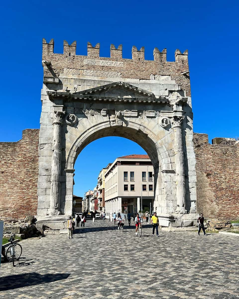 Arch of Augustus, Italy