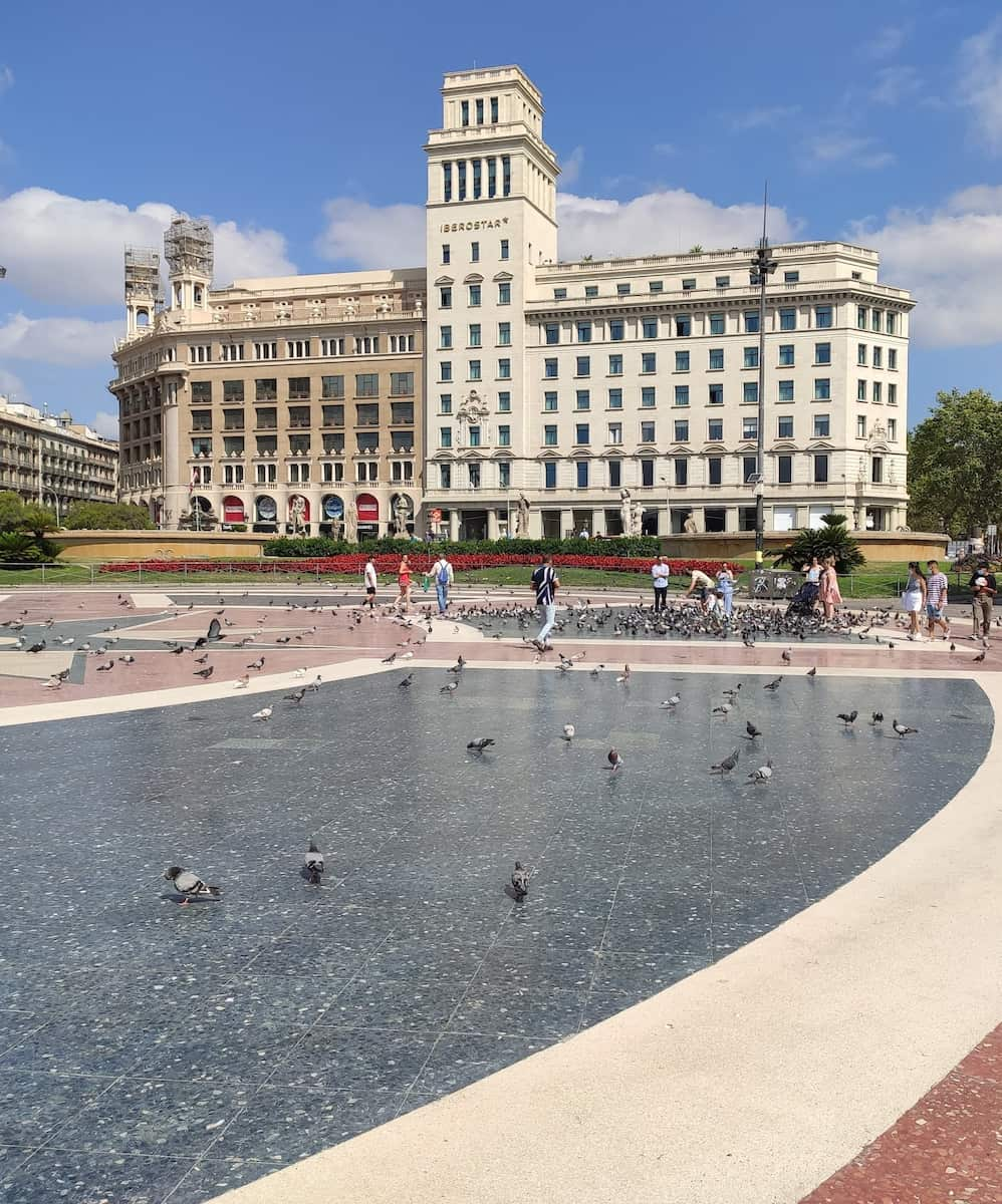 Barcelona, Plaça de Catalunya