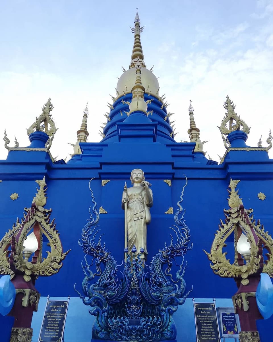 Blue Temple (Wat Rong Seur Ten),Chiang Mai