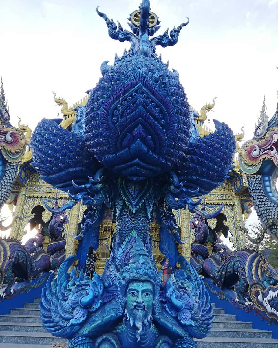 Blue Temple (Wat Rong Seur Ten),Chiang Mai