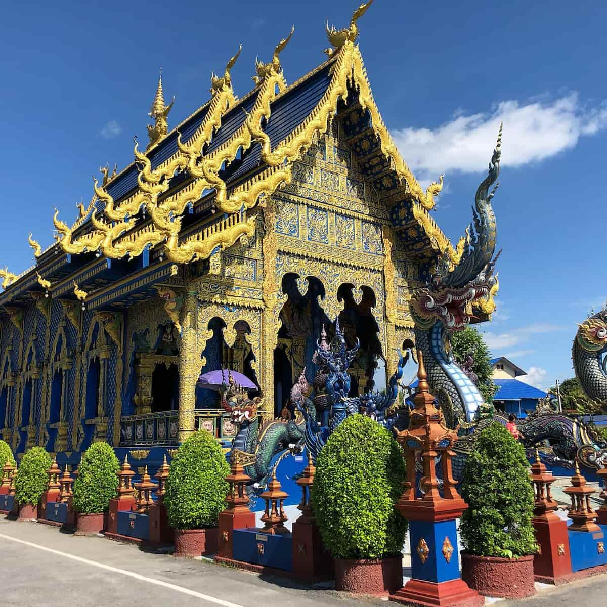 Blue Temple (Wat Rong Seur Ten),Chiang Mai