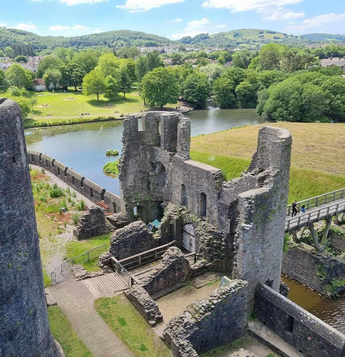 Caerphilly Castle, UK