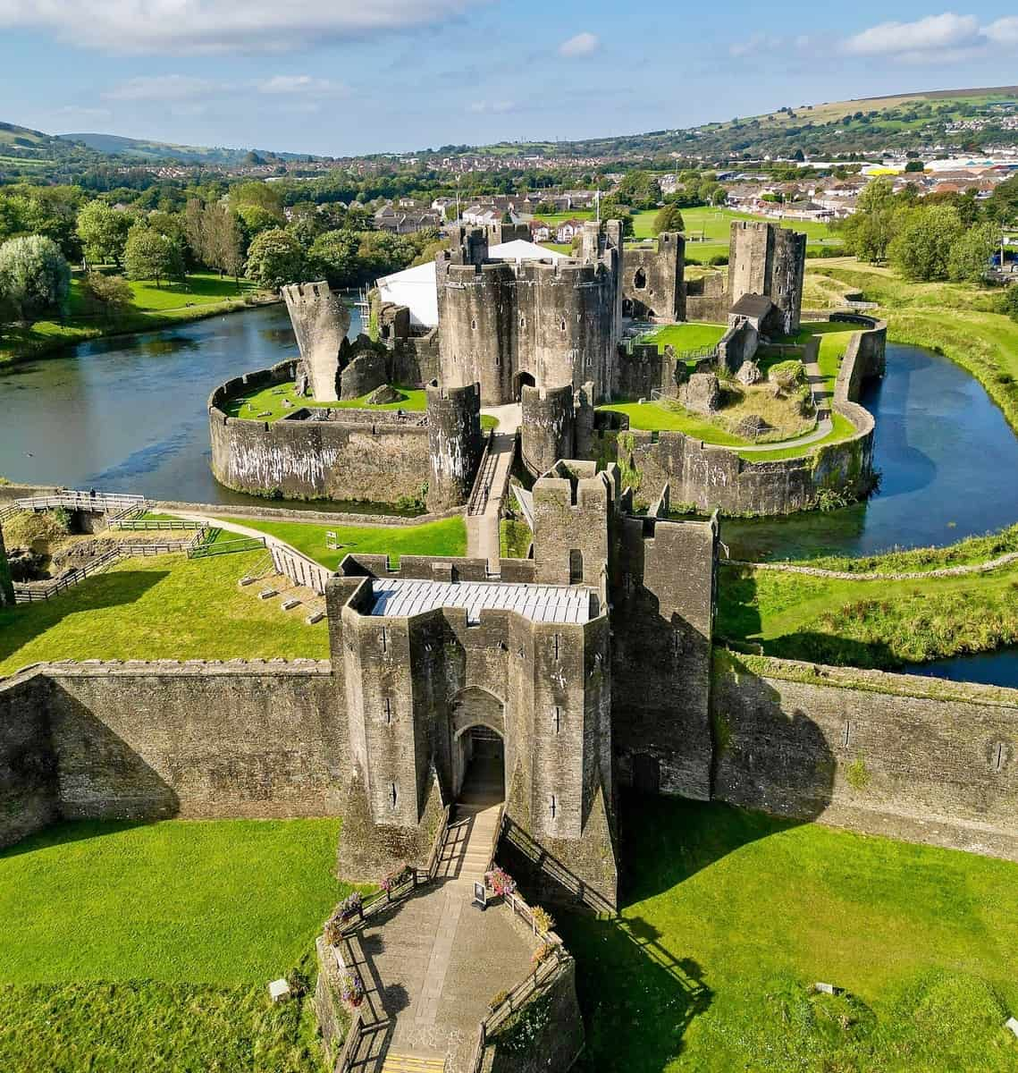 Caerphilly Castle, UK