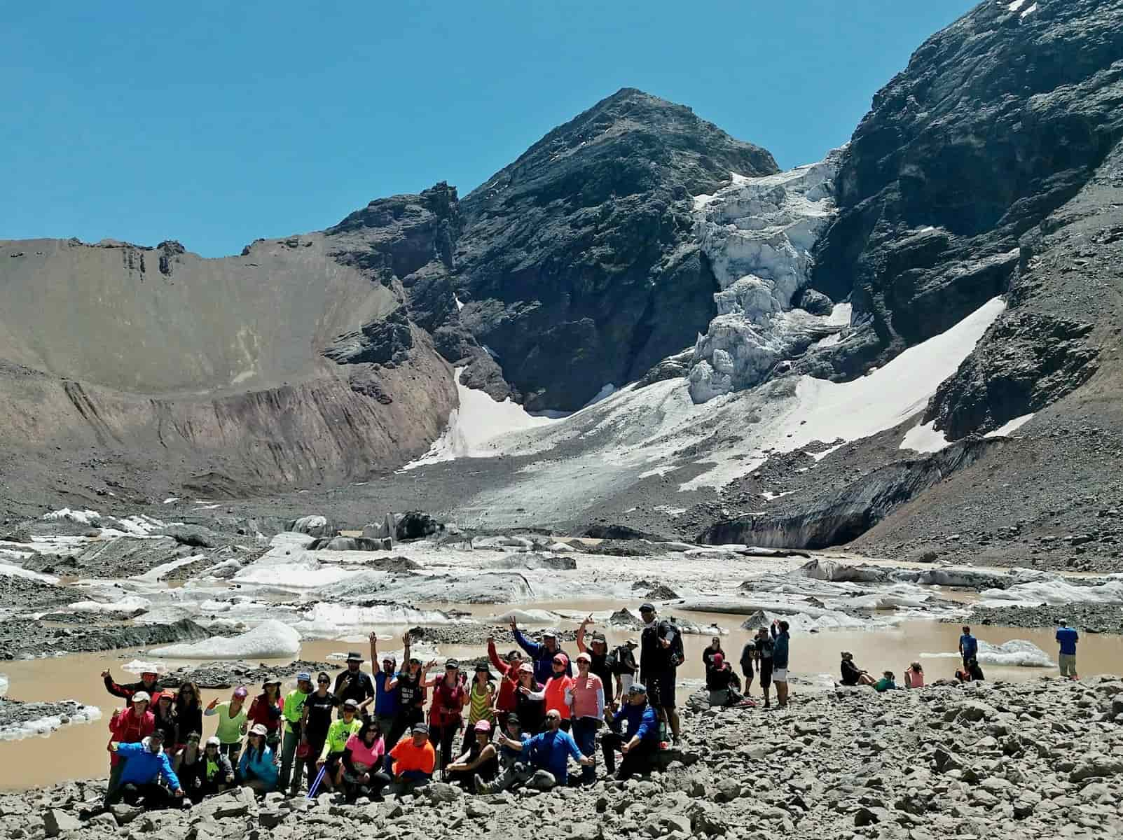 El Morado Glacier trek, Chile