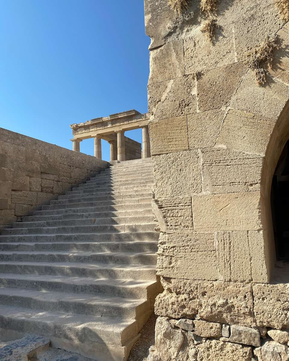 Greece, Acropolis of Lindos