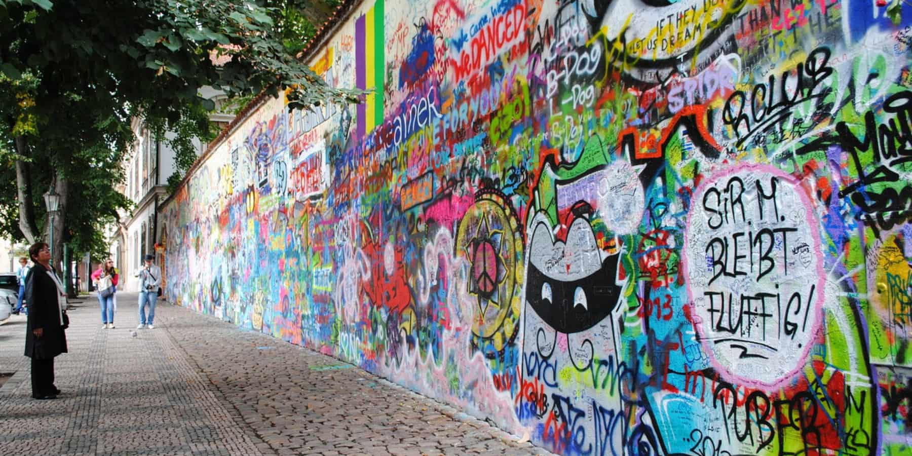 John Lennon Wall, Czech Republic