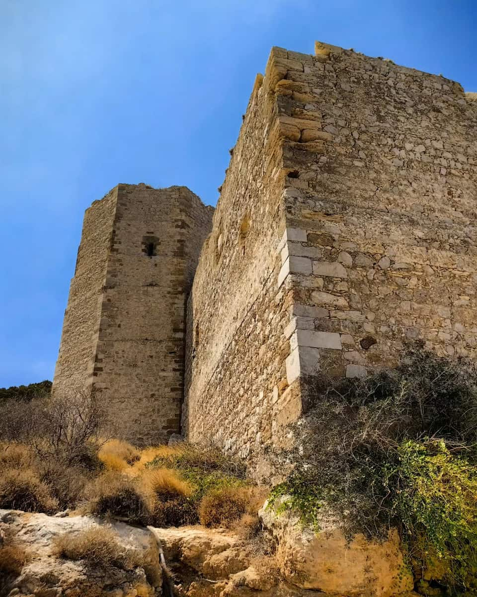 Lindos, Kritinia Castle