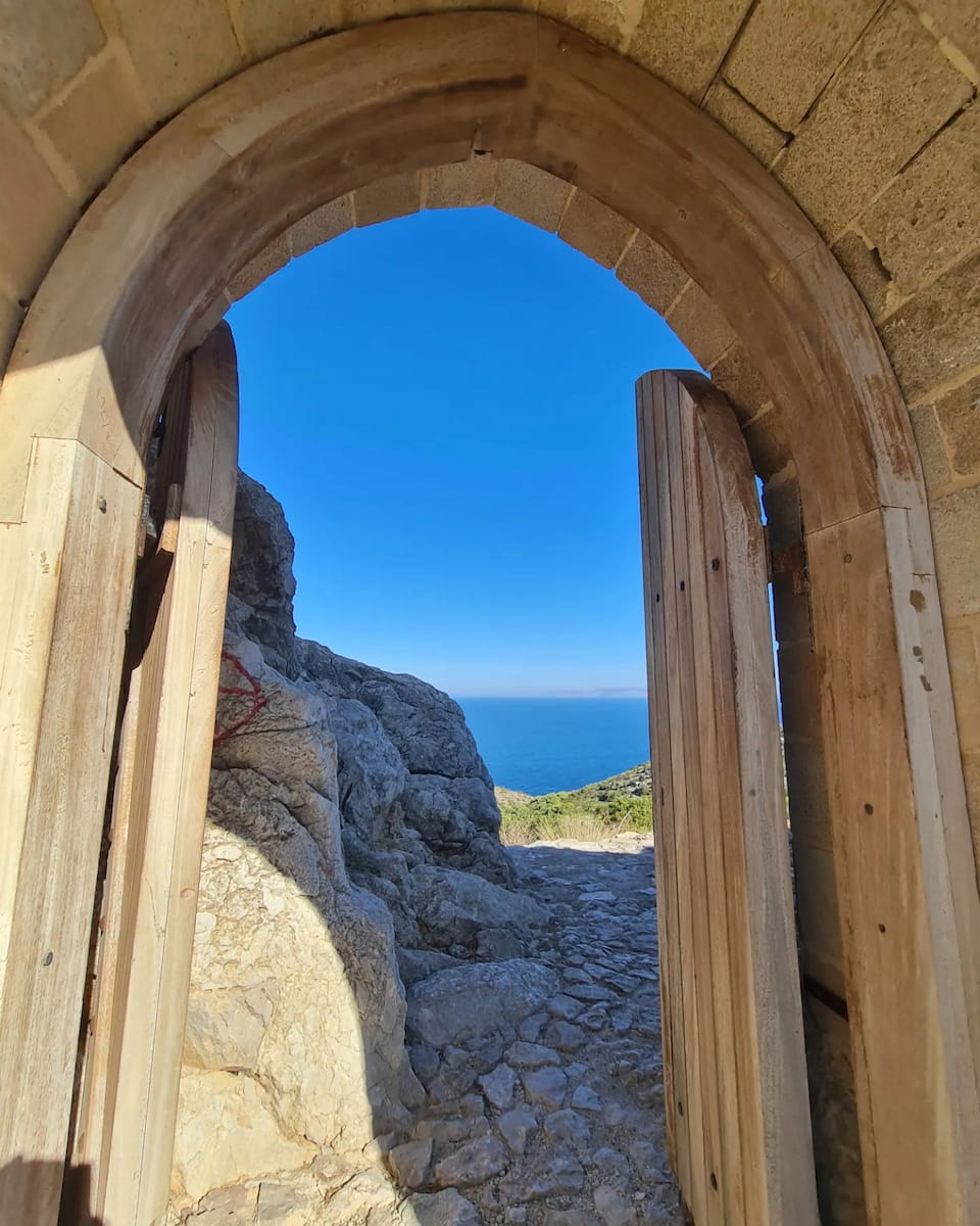 Lindos, Kritinia Castle