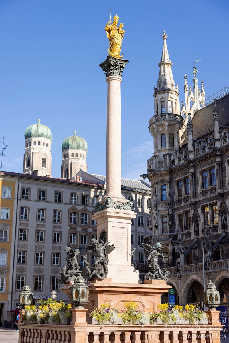 Mariensäule Munich Germany