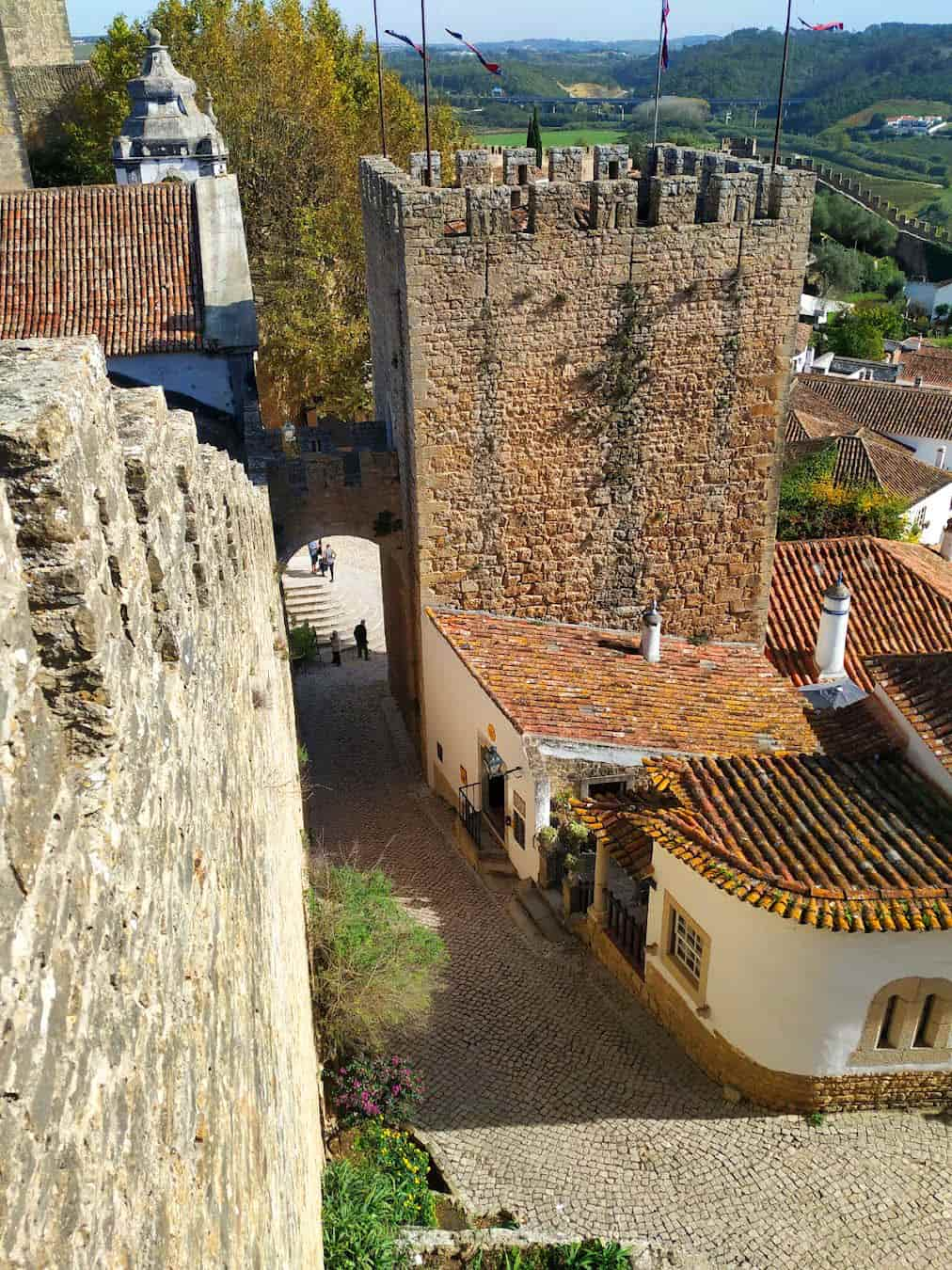 Medieval Market Courtyard, Portugal