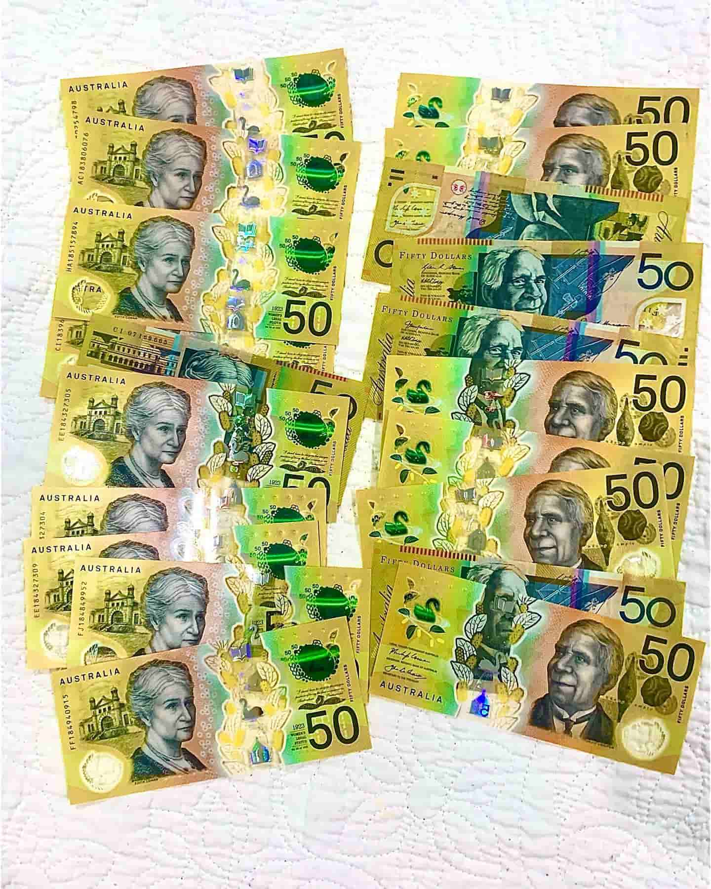 Money, Australia