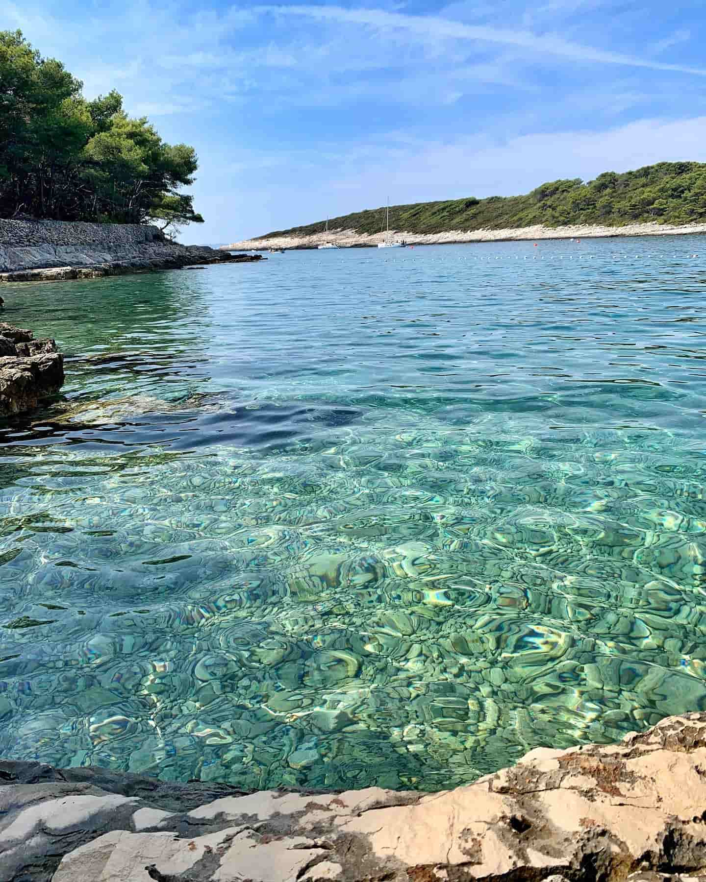 Pakleni Islands Cristall Water Split, Croatia