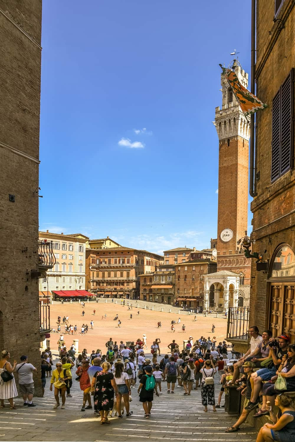 Piazza del Campo, Florence, Italy