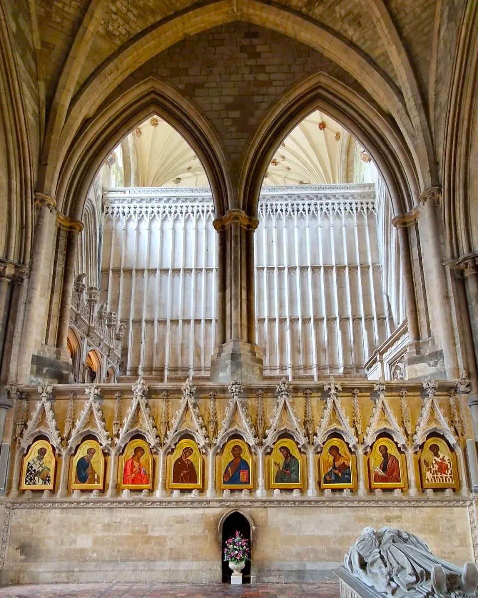 Religious Paintings in Winchester Cathedral