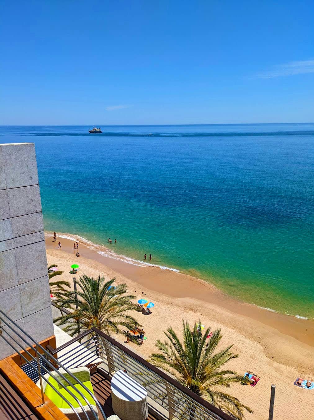 Sesimbra Beach Panoramic View, Portugal