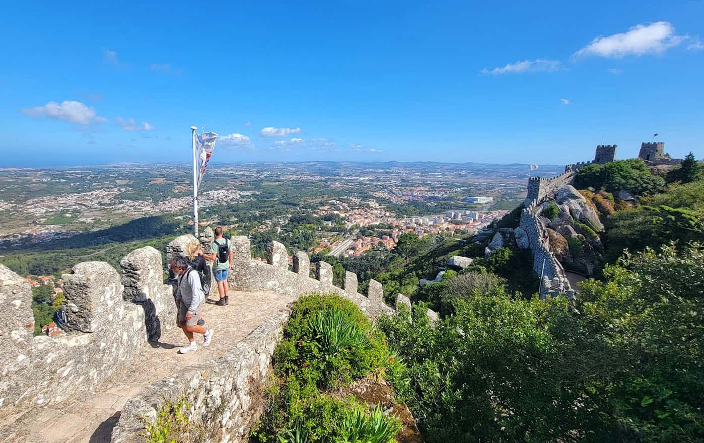 Sintra Castelo dos Mouros, Portugal