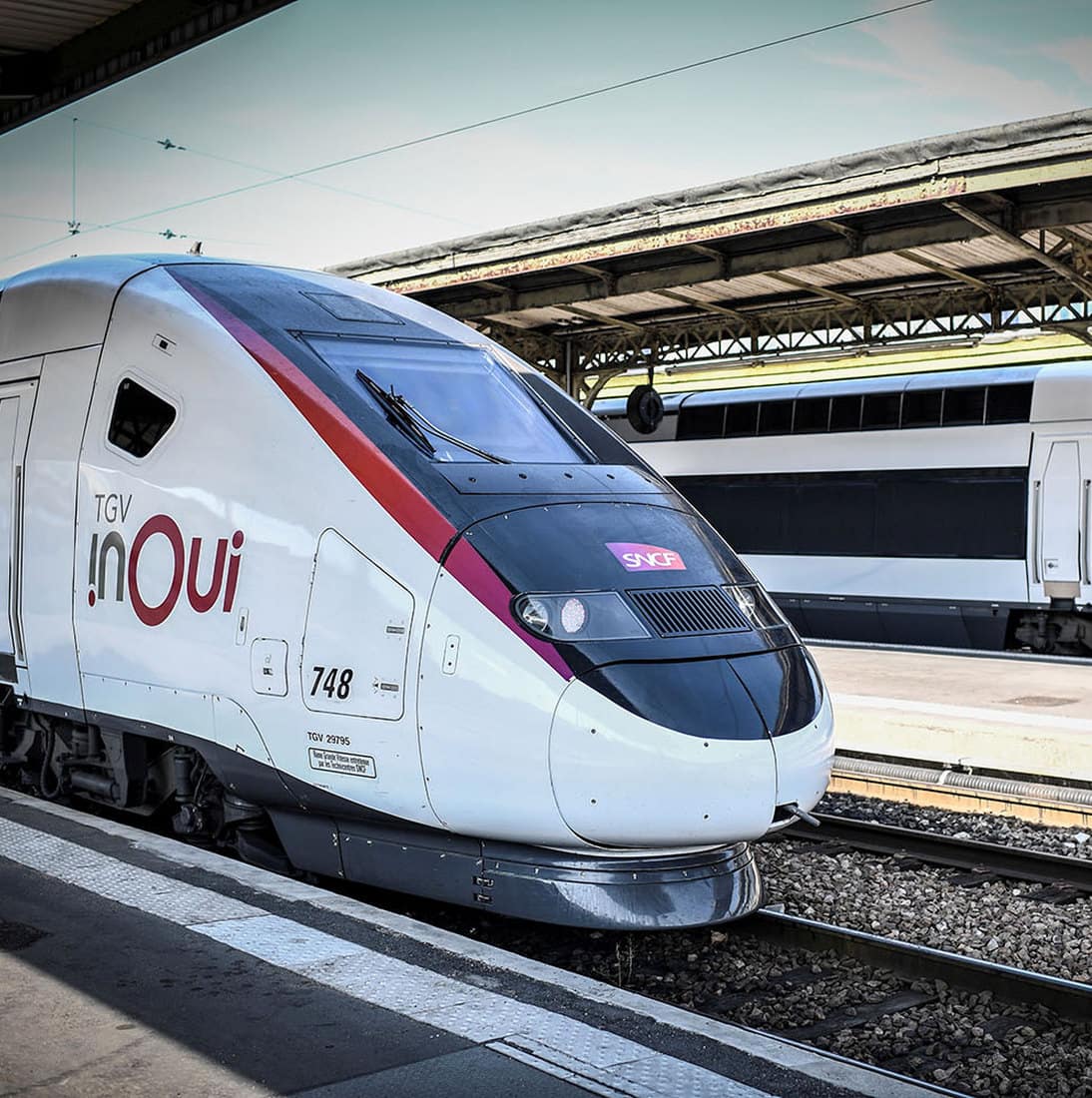 TGV trains Lyon Part-Dieu