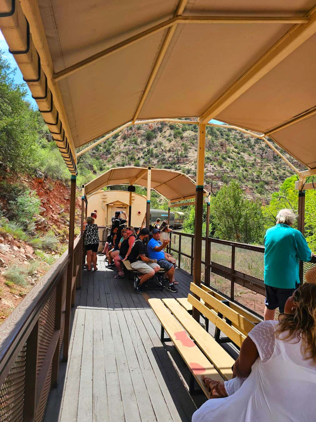 Verde Canyon Railroad Inside Train, Phoenix