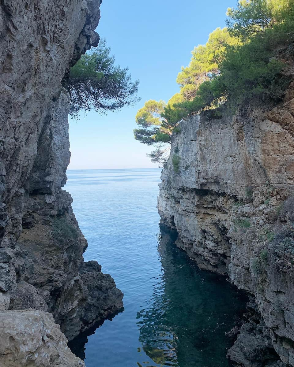 Verudela Canyon, Pula