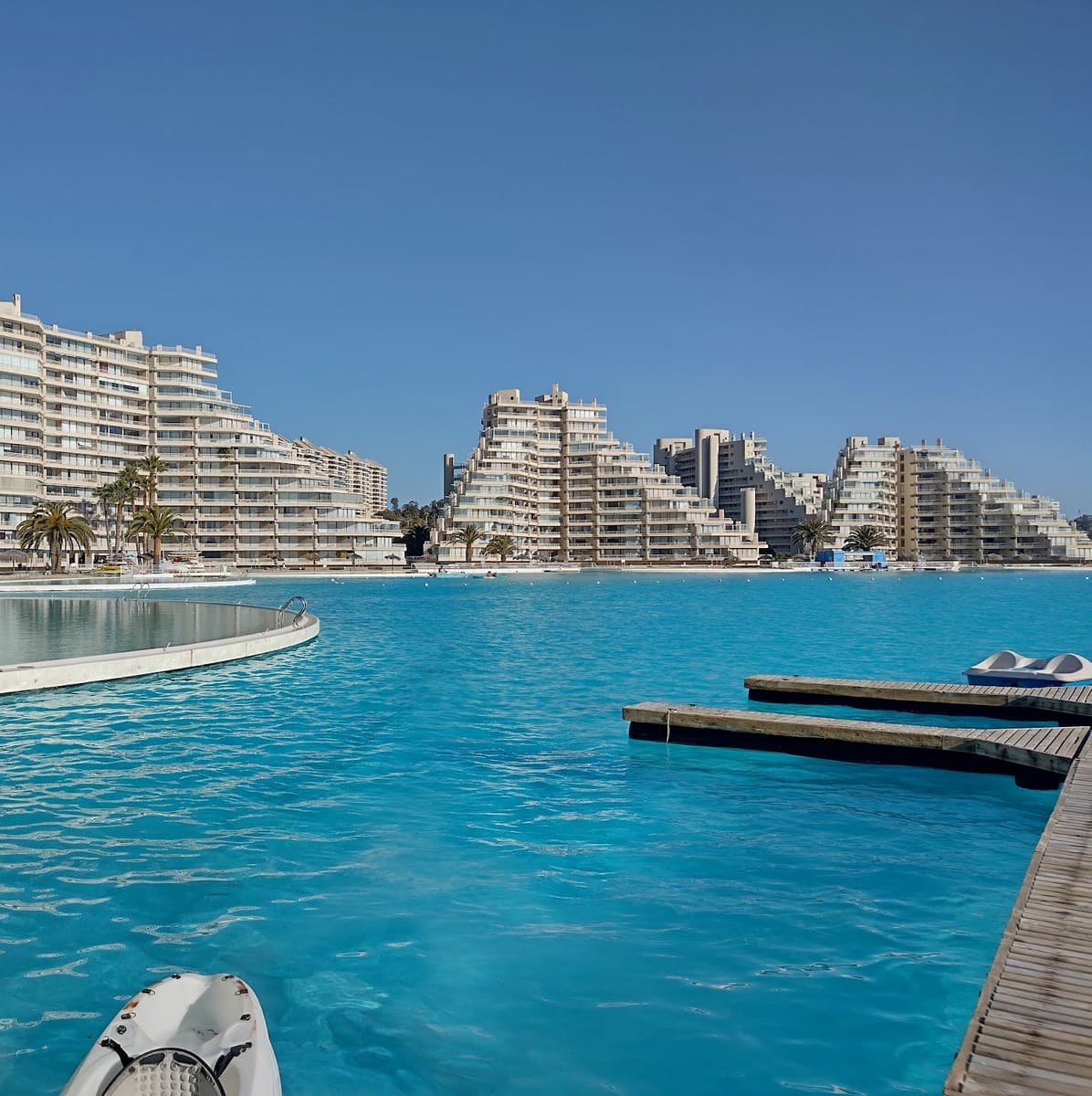 Water pool at San Alfonso del Mar