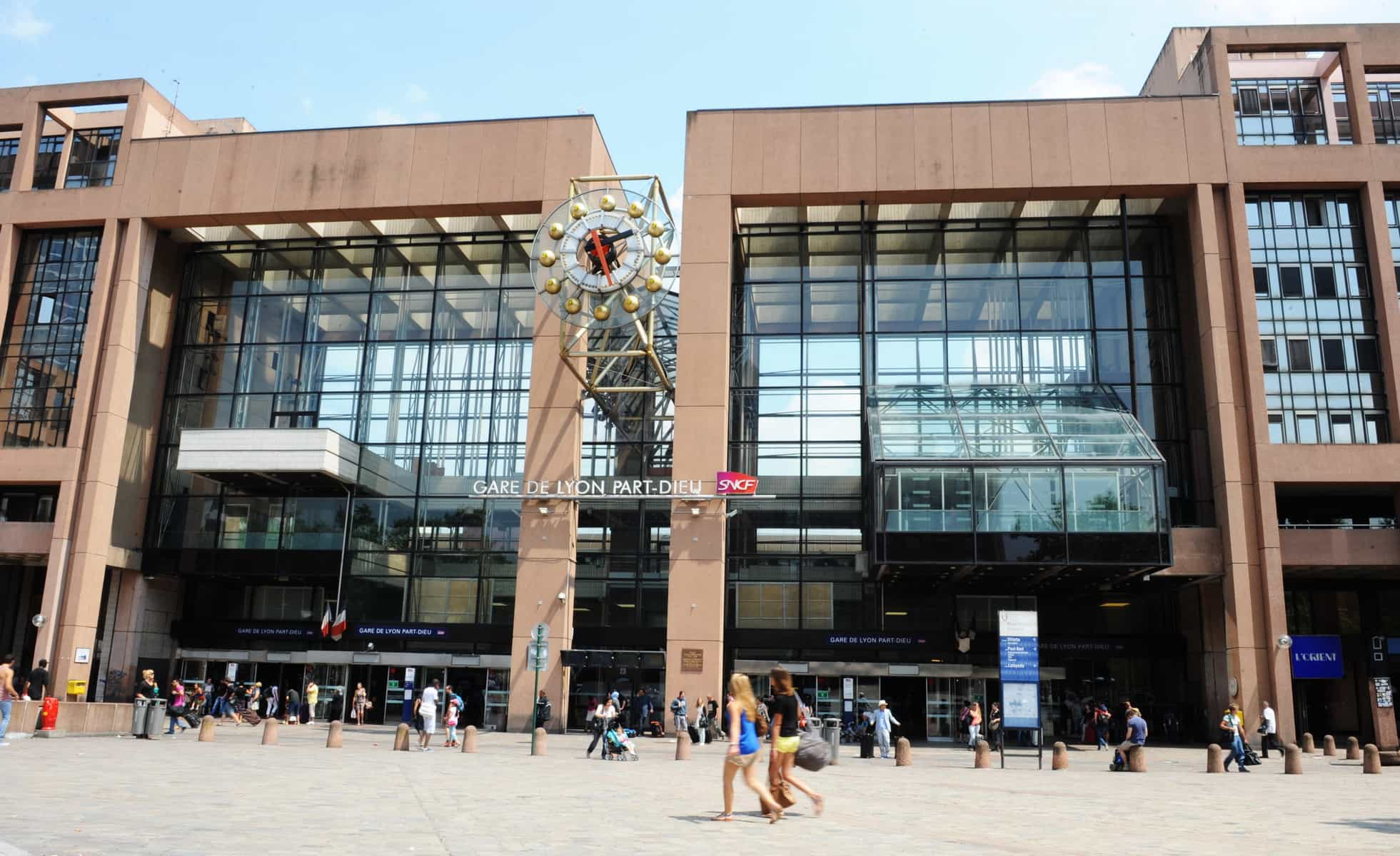 Lyon Part-Dieu station, France