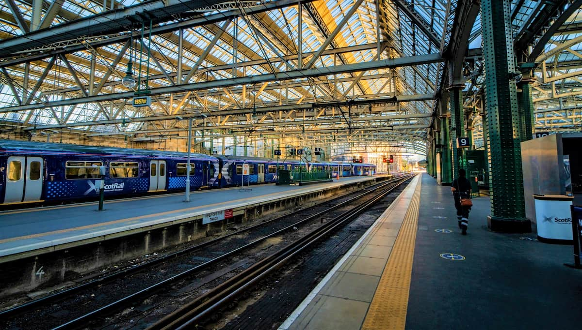 Railway station Glasgow