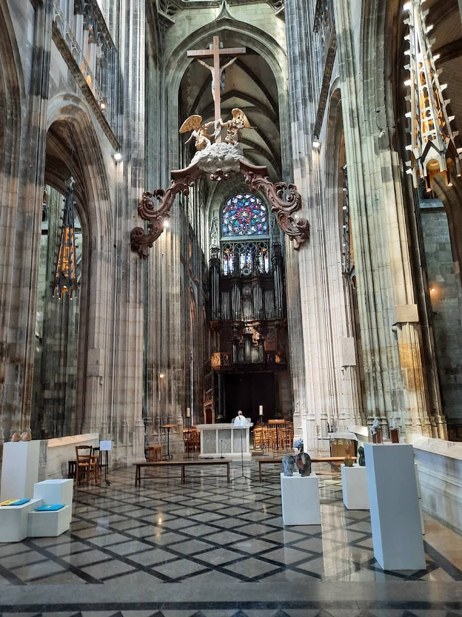 Inside of Church of Saint-Maclou, Rouen