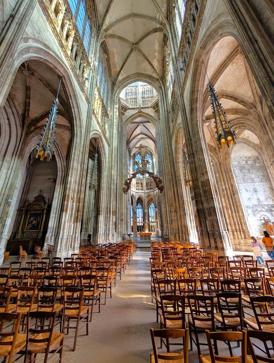 Inside of Church of Saint-Maclou, Rouen