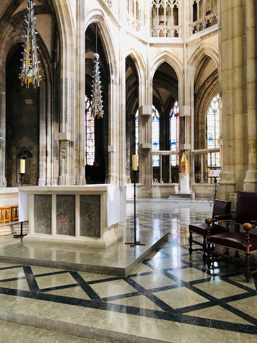 Inside of Church of Saint-Maclou, Rouen