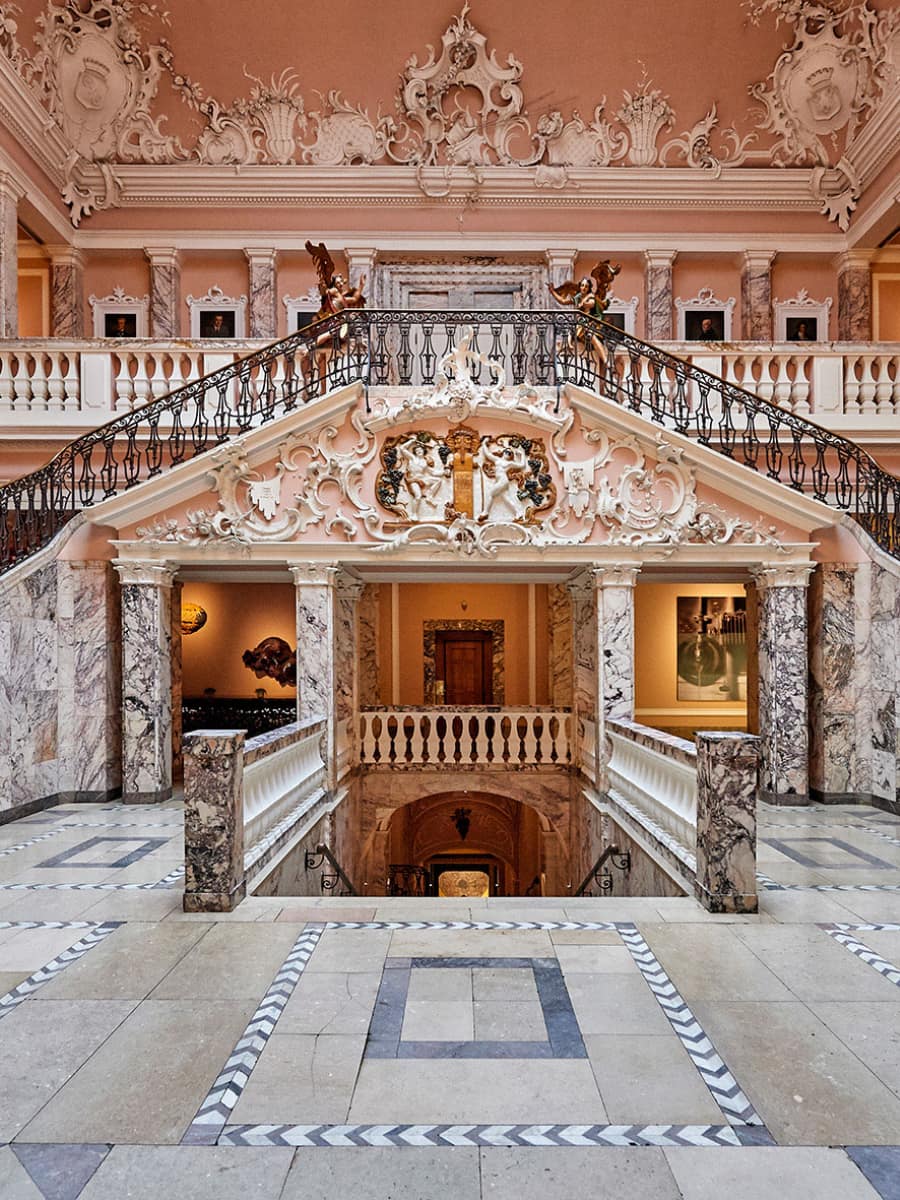 Inside the Biebrich Palace, Wiesbaden