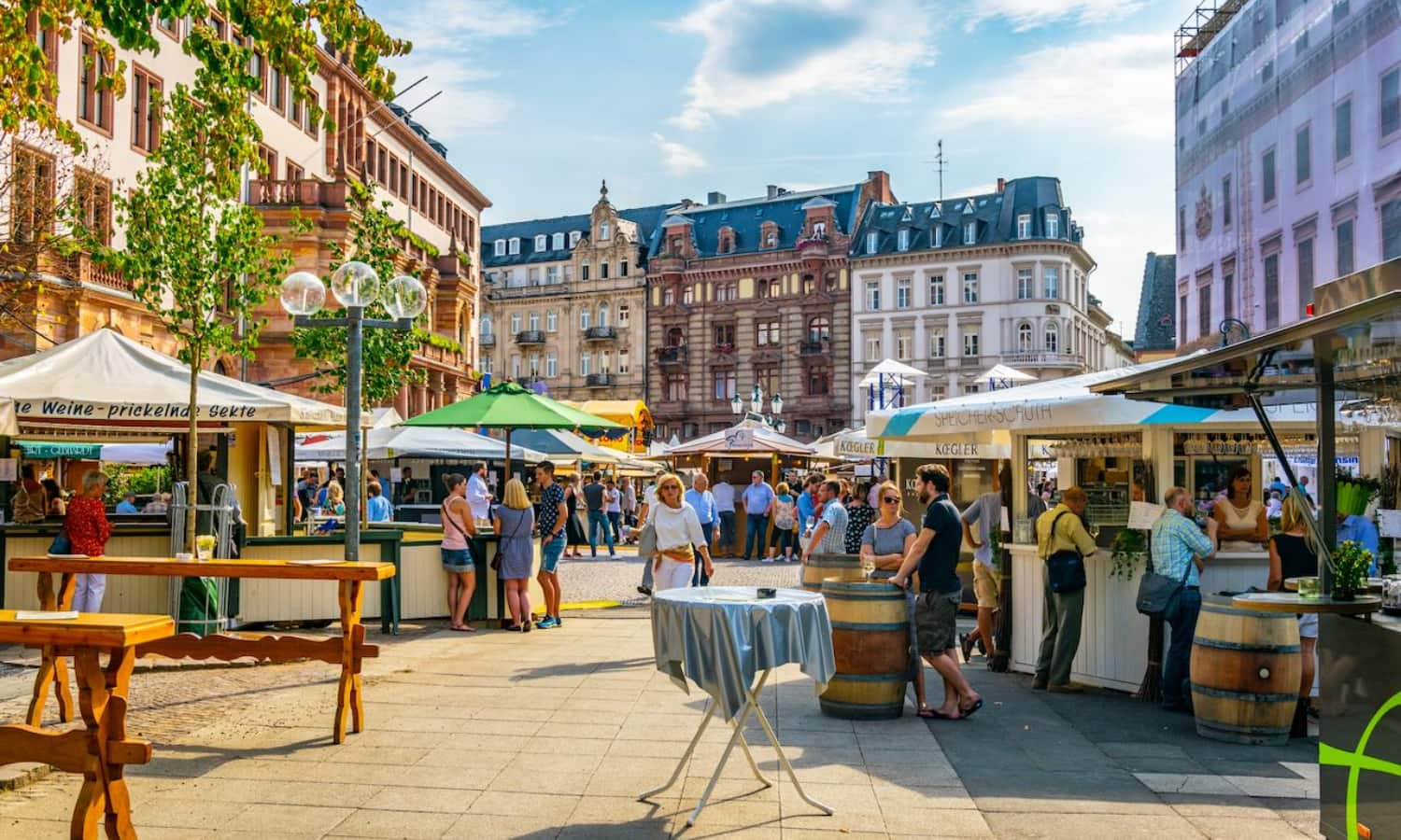 Rheingau Wine Festival, Wiesbaden