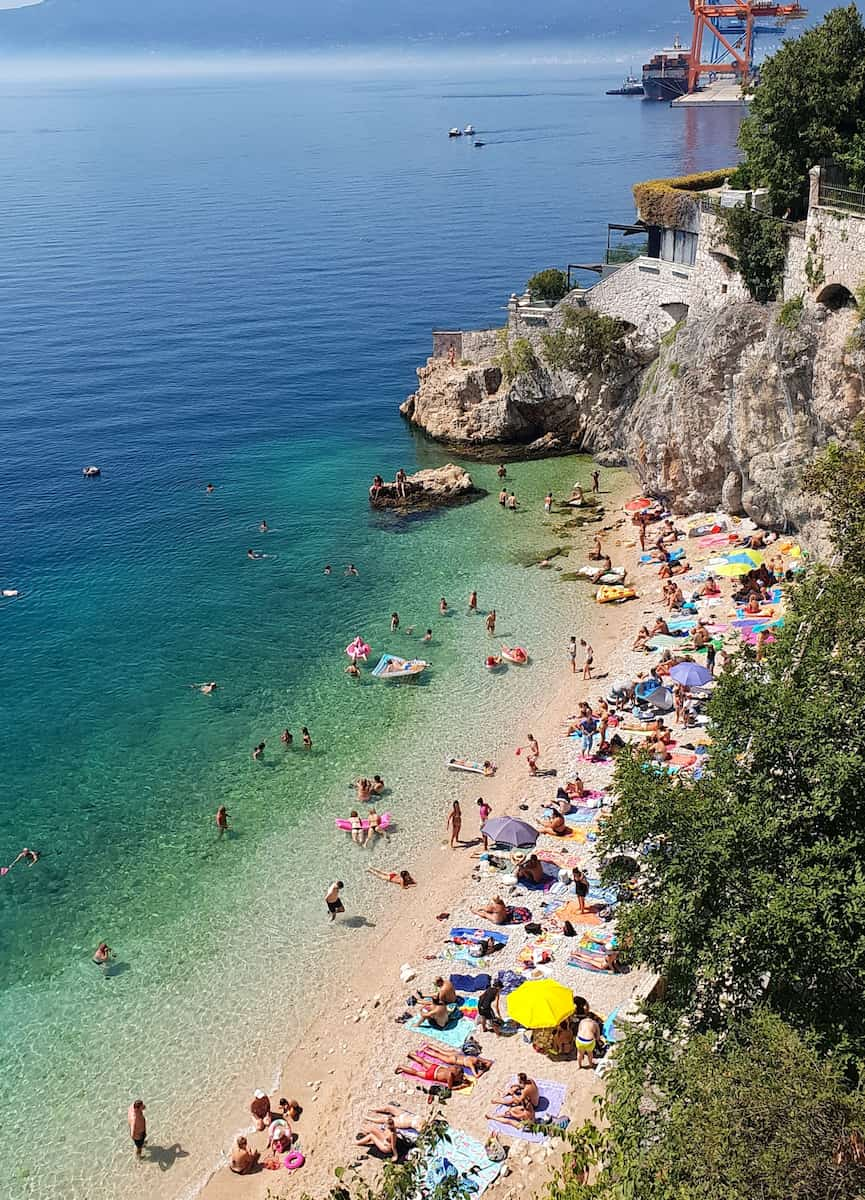 Sablićevo Beach, Rijeka